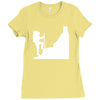 mountain hiker Ladies Fitted T-Shirt