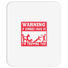 warning if zombies chase us i'm tripping you Mousepad