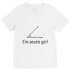 im acute girl V-Neck Tee
