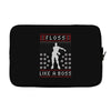 floss like a boss Laptop sleeve