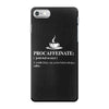 Procaffeinate Noun iPhone 7 Case