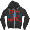 down with the capitol Zipper Hoodie