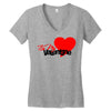 be my valentine 2 Women's V-Neck T-Shirt