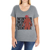Pubg Silhouette Ladies Curvy T-Shirt