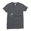 fish hooded Ladies Fitted T-Shirt