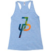 jake paul calorful Racerback Tank