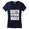 darth fucking vader Women's V-Neck T-Shirt