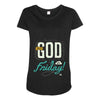 Thank GOD it's Friday Maternity Scoop Neck T-shirt