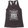vintage made in 1993 perfectly aged a living legend Racerback Tank