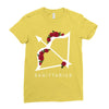 sagittarius rose Ladies Fitted T-Shirt