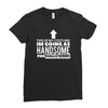 handsome halloween costume Ladies Fitted T-Shirt