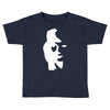 sax player lady face optical illusion Toddler T-shirt