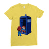 back to his roots Ladies Fitted T-Shirt