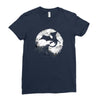 midnight desolation Ladies Fitted T-Shirt