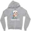puncha yo buns Zipper Hoodie