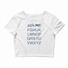 c and d Crop Top