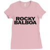 Rock Balboa Ladies Fitted T-Shirt