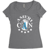 america newthumb Women's Triblend Scoop T-shirt