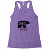 dad bear Racerback Tank