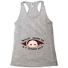 October Peeking Out Asian Baby Boy Racerback Tank