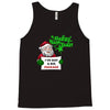 heapy new year funny santa claus christmas Tank Top