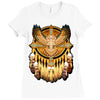 native owl Ladies Fitted T-Shirt