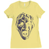 weeping angel Ladies Fitted T-Shirt