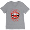 crazy laughter V-Neck Tee