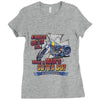 ride free Ladies Fitted T-Shirt
