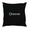 aperture laboratories Throw Pillow