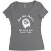 me so holy  funny  jesus religion christian long time love comic Women's Triblend Scoop T-shirt