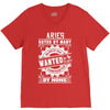 Aries Hated By Many Wanted By Plenty V-Neck Tee