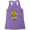 mind your own beeswax Racerback Tank