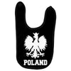 poland polska polish football flag new Baby Bibs