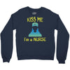 kiss a nurse Crewneck Sweatshirt