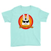 too hip to hop   bunny easter Youth Tee