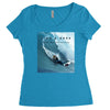 men's shark boss Women's Triblend Scoop T-shirt