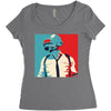 Pubg Soldier Women's Triblend Scoop T-shirt