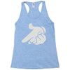 mickey hands gun Racerback Tank