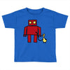 bird powered robot Toddler T-shirt