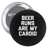 beer run cardio Pin-back button