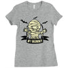 mummy monster Ladies Fitted T-Shirt