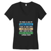 My Mind is Like My internet Browser i Have 19 Tabs Open 3 Are Frozen A Women's V-Neck T-Shirt