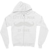 little man mustache first Zipper Hoodie