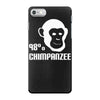 98% chimpanzee iPhone 7 Case