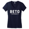 Beto For Senate With Stars Women's V-Neck T-Shirt