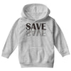 save black Youth Hoodie
