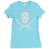 mask of modern mutiny Ladies Fitted T-Shirt