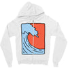 Wave Zipper Hoodie