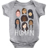 Women's March We are Human Baby Onesie